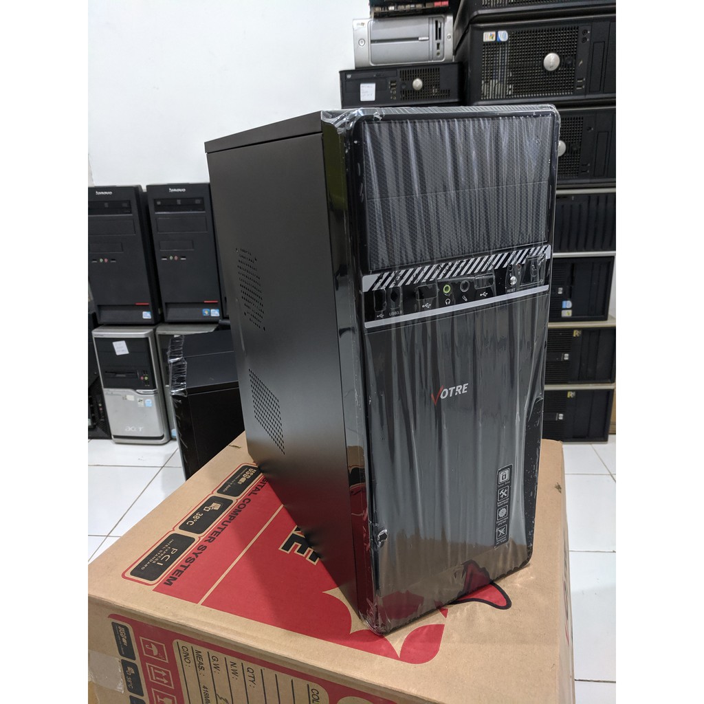 KOMPUTER CORE 2 DUO RAM 4GB HDD 500GB