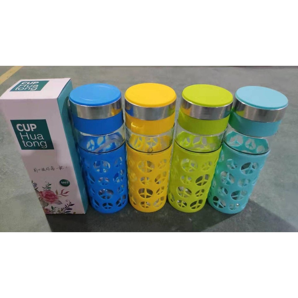 BOTOL MINUM KACA HUA TONG 750ML