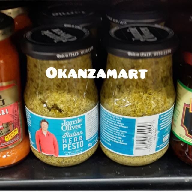 

Jamie Oliver Italian Herb Pesto 190gr