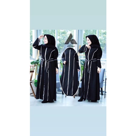 dress hitam by Antunna original