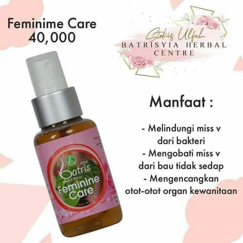 feminine care batrisyia herbal