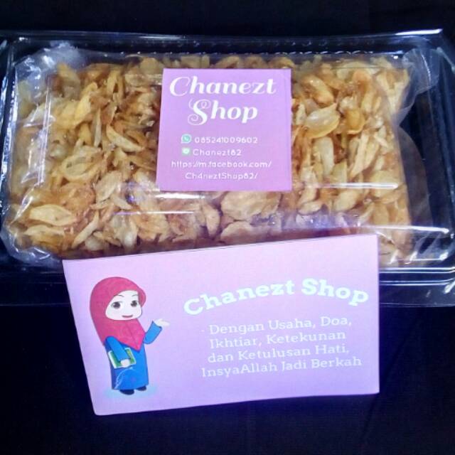 

Bawang goreng khas kota palu 100 gram