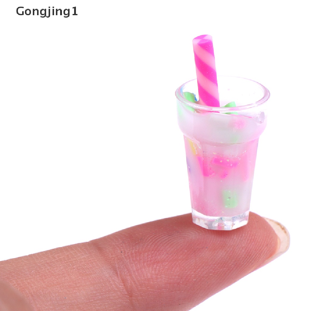 Gongjing1 5Pcs / Set Mainan Miniatur Botol Krim Skala 1: 12 Untuk Dekorasi Rumah Boneka