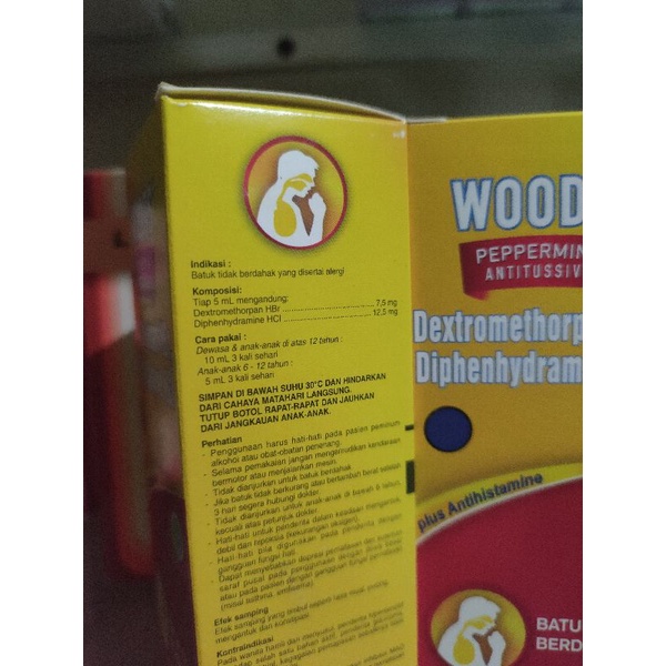 WOODS ANTITUSSIVE 60 ML BATUK TIDAK BERDAHAK