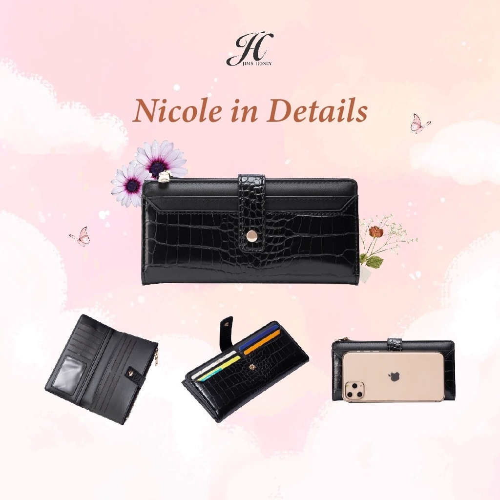 JIMSHONEY NICOLE WALLET DOMPET PANJANG WANITA IMPORT