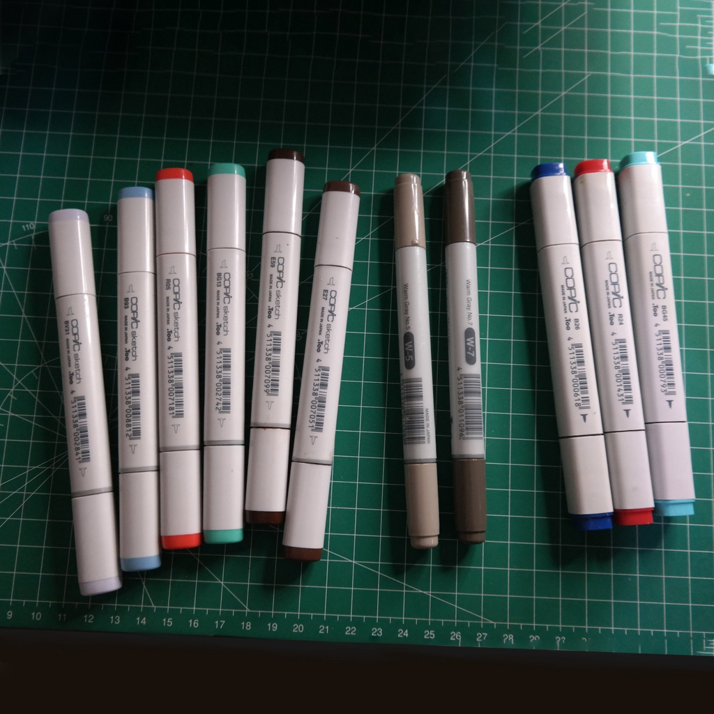 

Copic Markers Classic / Sketch Preloved / Used