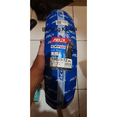 BAN LUAR TUBELESS TUBLES FDR CITY GO 100 90 12 BAN DEPAN MOTOR MATIC HONDA SCOOPY FI SCOOPY DONAT