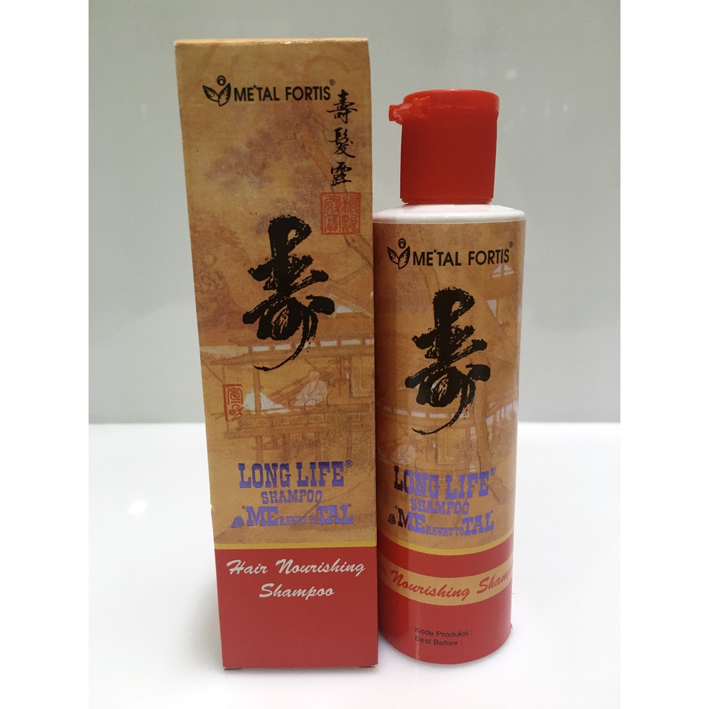 Metal Fortis Hair Nourishing Shampoo / Shampoo Metal (merah) 200ml