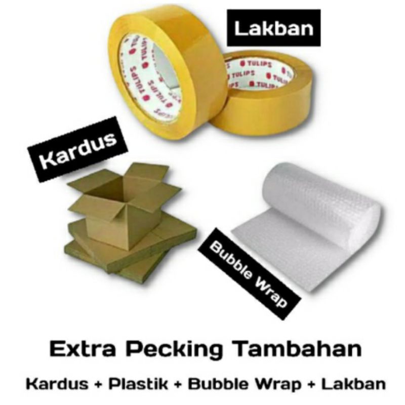 

EXTRA PACKING BUBBLE WRAP + Dus