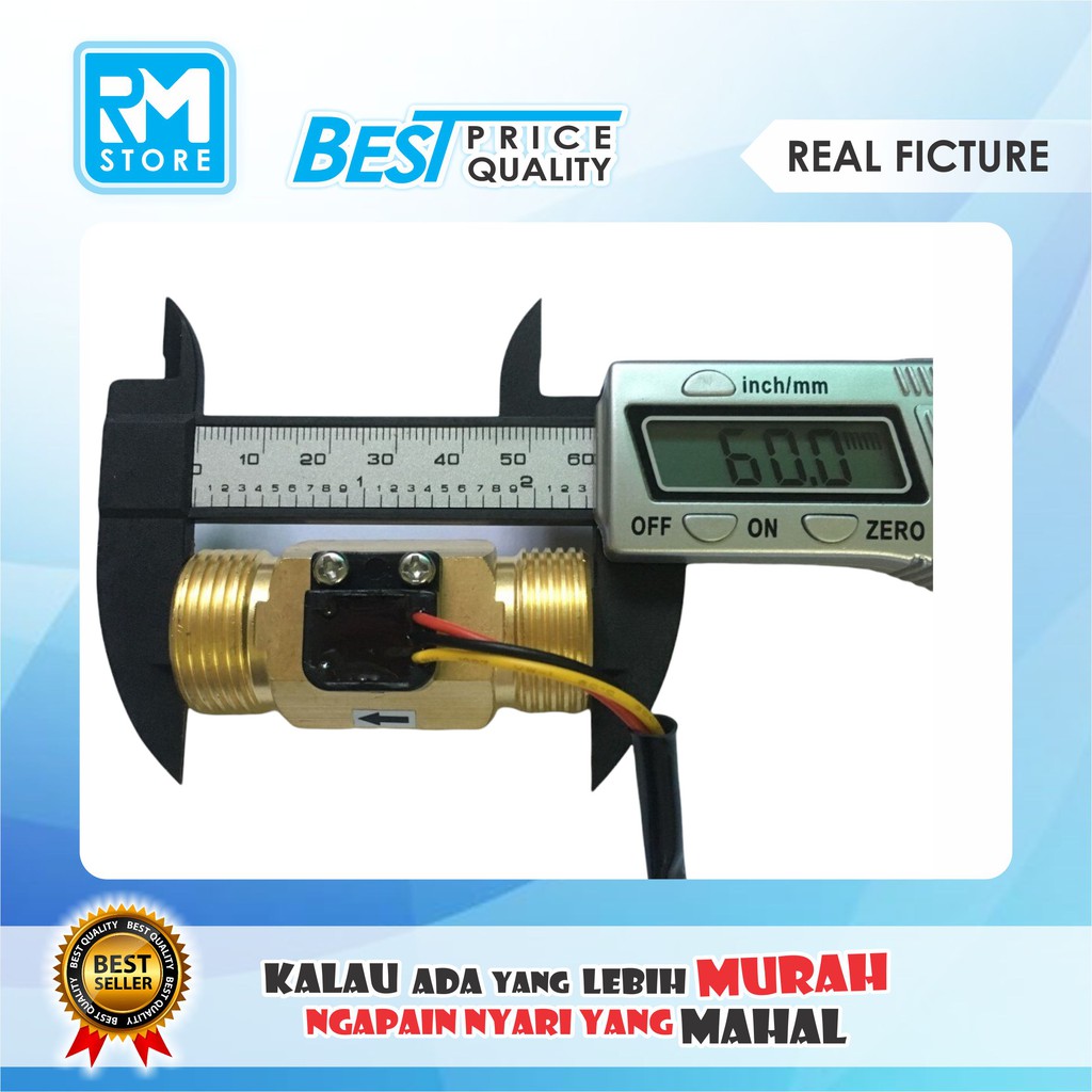 SENSOR POM MINI PERTAMINI FLOW SENSOR 3/4 KUNINGAN