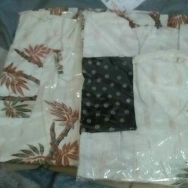 Tunic Batik Motif Bambu M L Xl Xxl