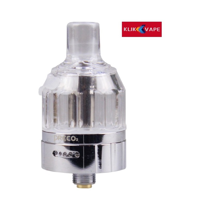 Preco V2 Disposable MTL Tank Atomizer 3PCS + Adaptor - CLEAR [Authentic] KlikVapeBandung