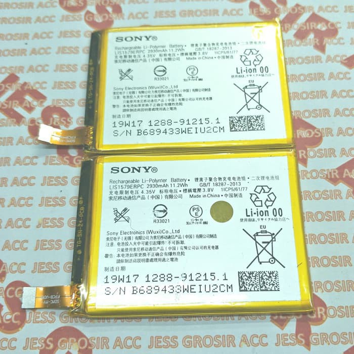 Baterai Battery Origonal SONY Xperia Z3 Plus , C5 Ultra , LIS1579ERPC