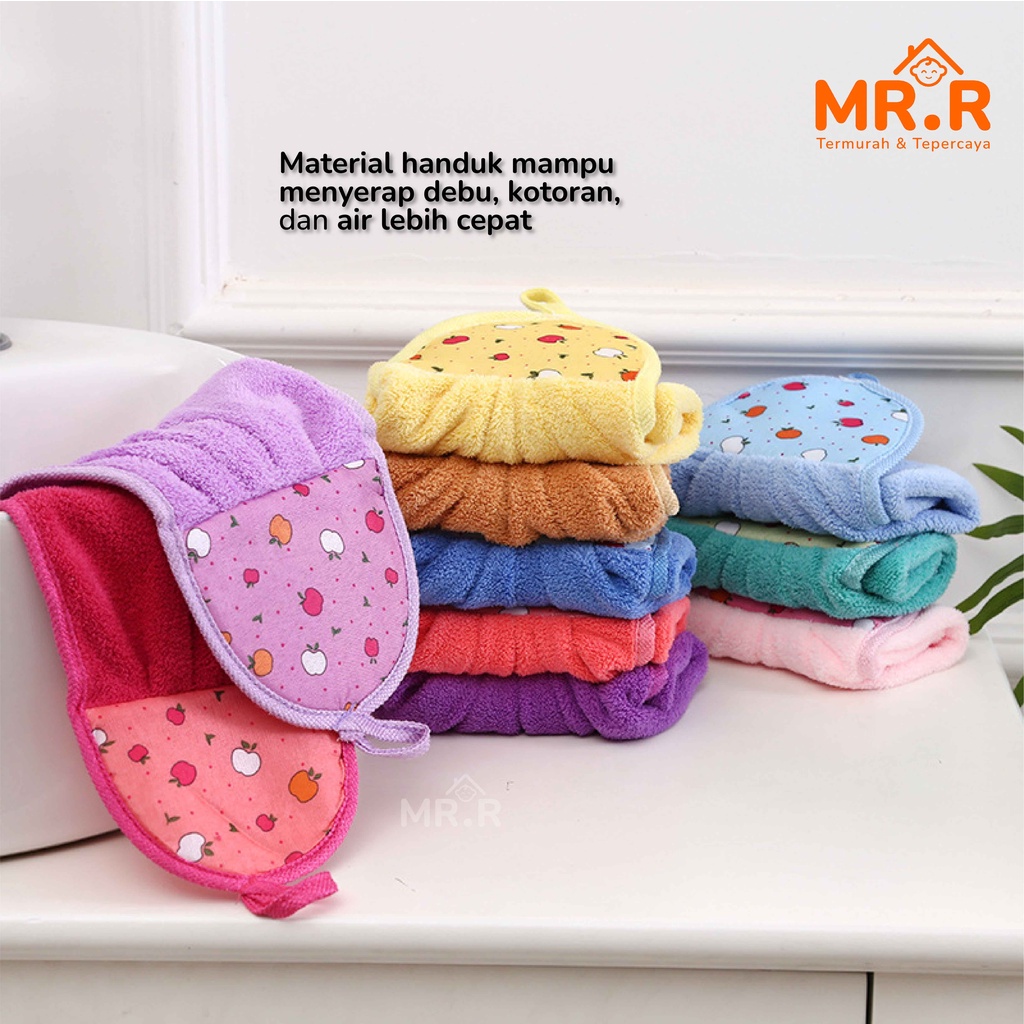 Lap Tangan Handuk Lembut Gantung Kain Lap Tangan Serbet Tangan Serbet Gantung Hand Towel Microfiber