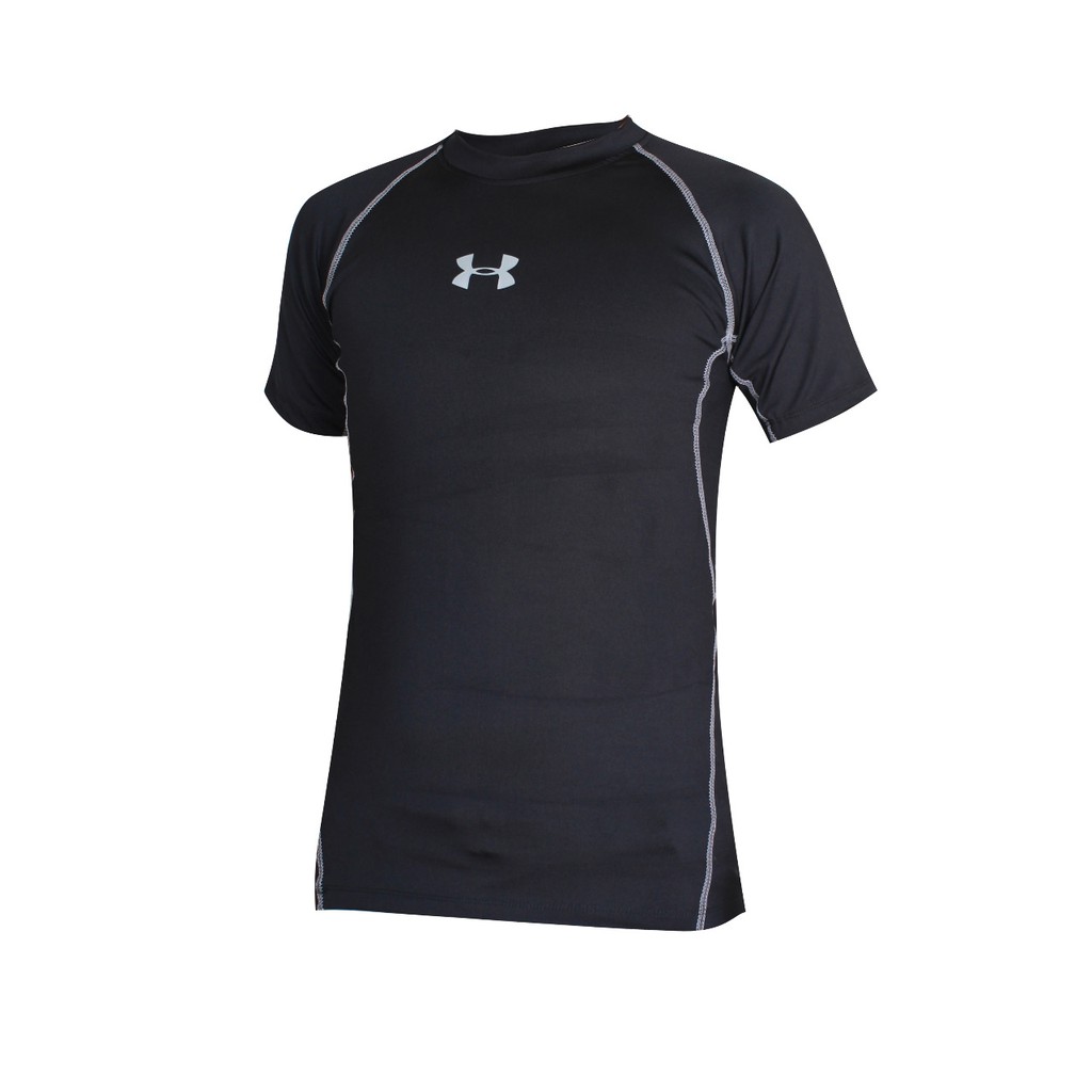 KAOS BAJU GYM SENAM UNDER ARMOUR PRIA FITNES RENANG FITNESS SEPEDA