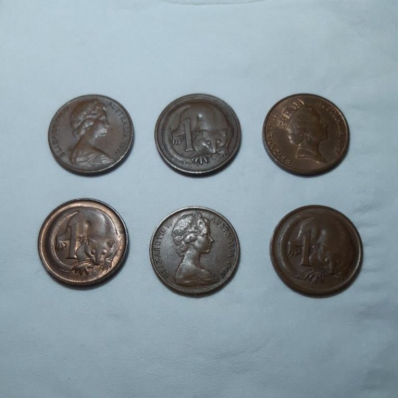 Uang koin australia 1 cent