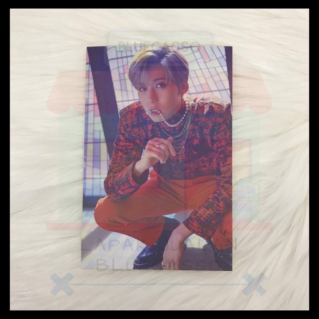 ONEUS KEONHEE POSTCARD OFFICIAL DEVIL ALBUM YELLOW Ver.