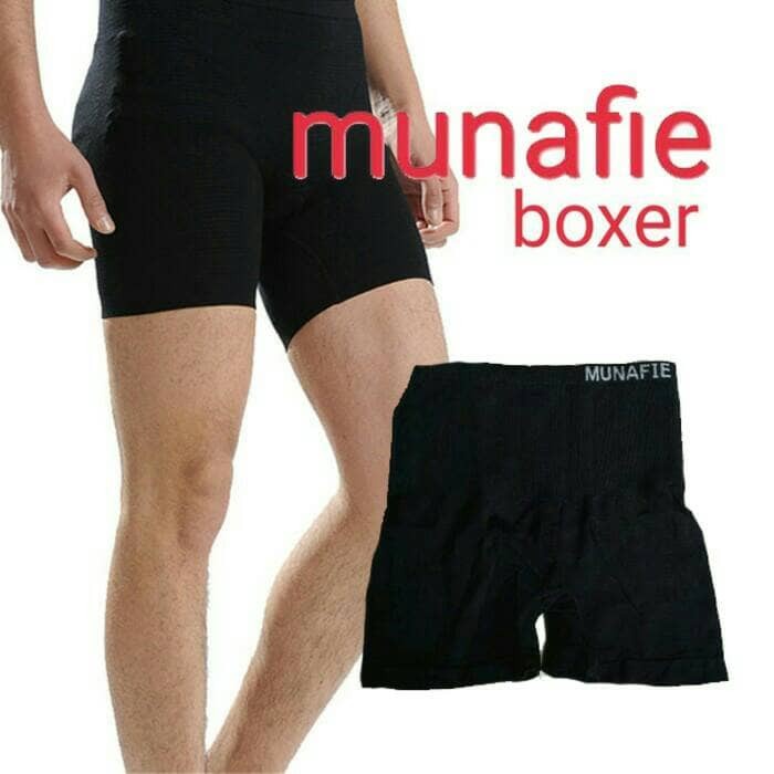 BAROKAH GAMIS BOXER PELANGSING PRIA MUNAFIE ABS MEN UNDERWEAR ORIGINAL 100%