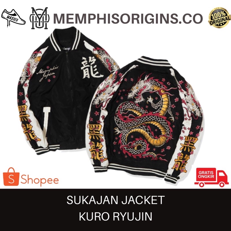 Sukajan Kuro Ryujin Memphisorigins