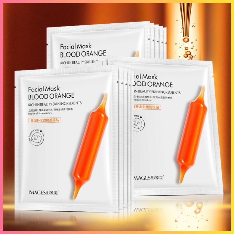 Medan Termurah Korean Mask Blood Orange Facial Mask Masker wajah images