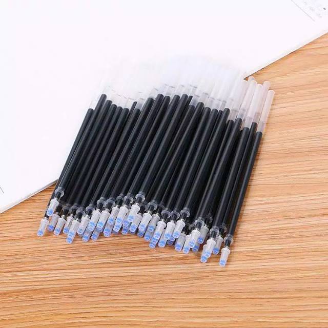 Isi refill tinta pen lucu pulpen lucu refill ink isi tintah hitam refill tintah biru isi pen lucu