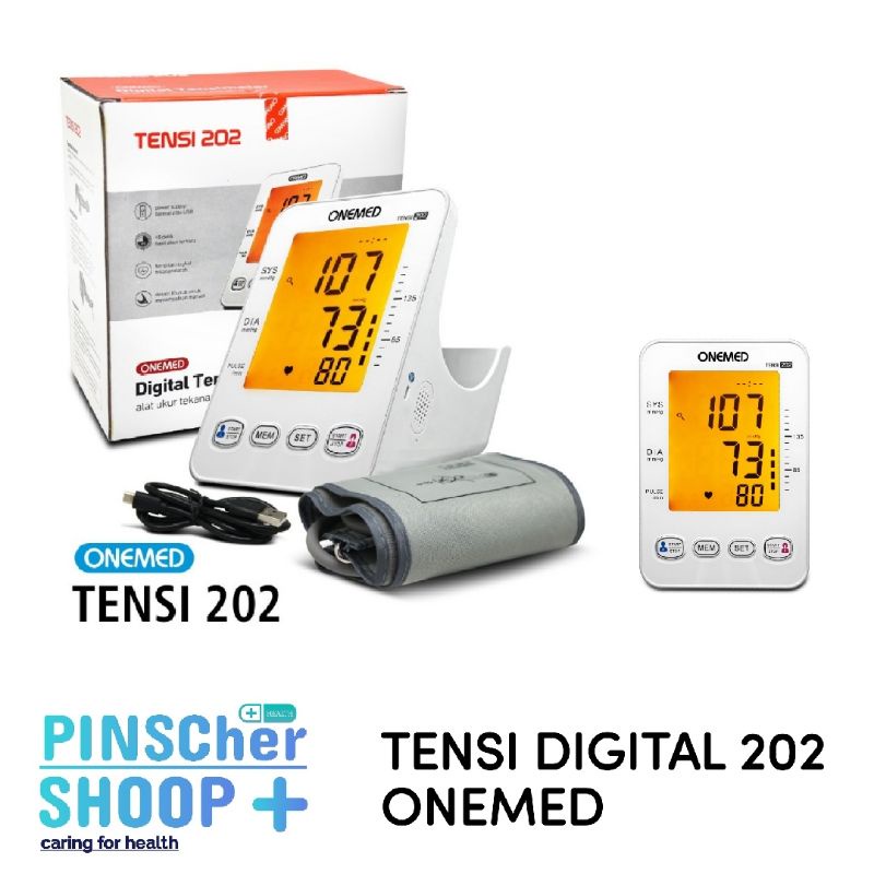 Tensimeter Digital 202 Onemed Alat Ukur Tekanan Darah