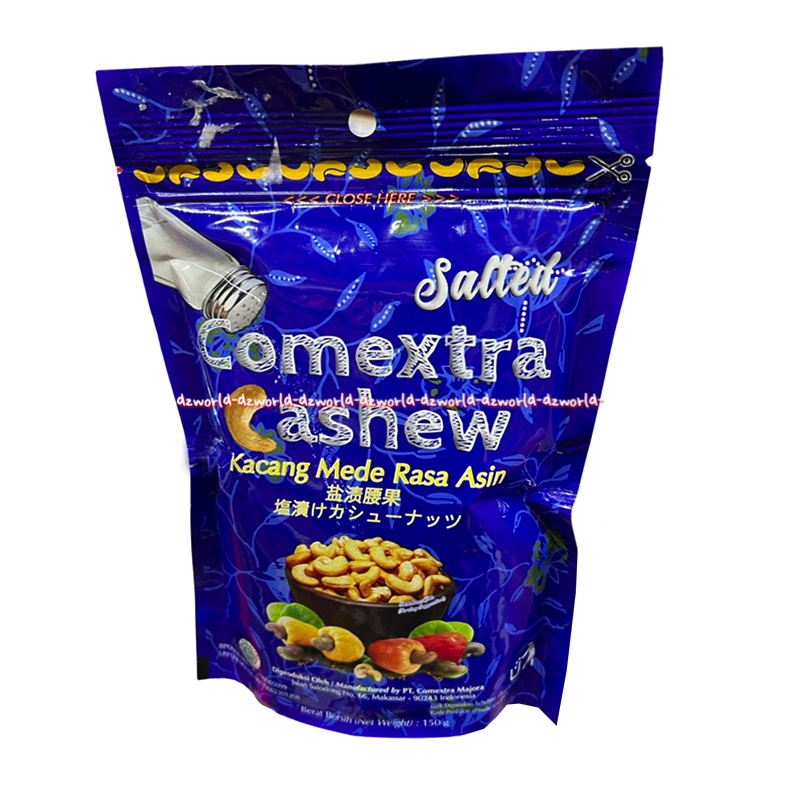 Comextra Cashew Salted 150gr Kacang Mede Rasa Asin Come Extra Chasews Mete Peanut Nut Komextra Come Extra