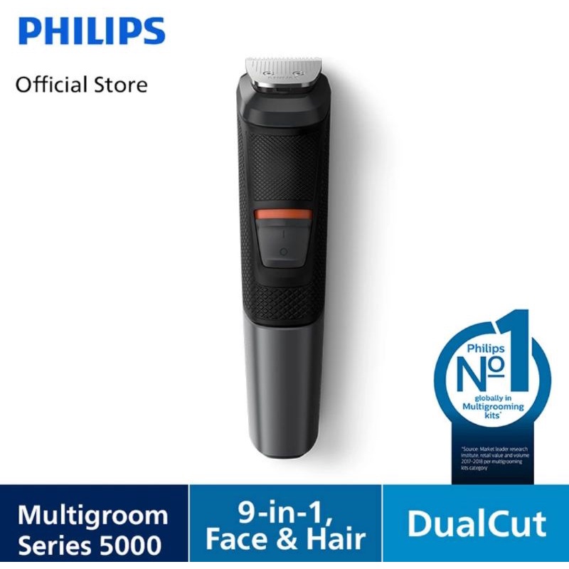 PHILIPS Multigroom MG5720 9in1Alat Mesin Cukur Kumis Jenggot Rambut Philips