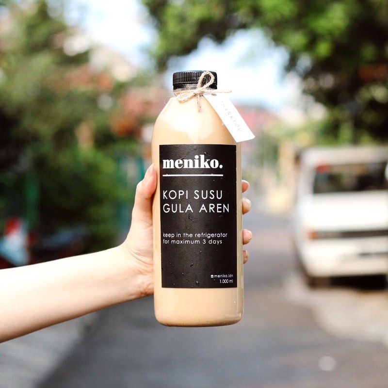 

KOPI SUSU GULA AREN 1L / ONLY GRAB OR GOJEK