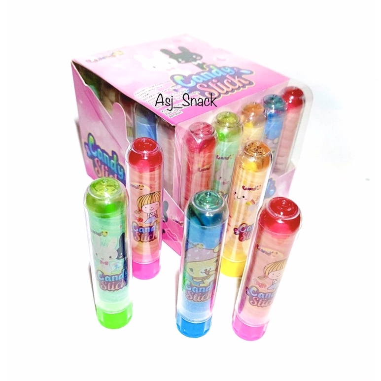 

Jelly Candy Stick, Permen Lunak Aneka Rasa ( 30 pcs x @ 8g )