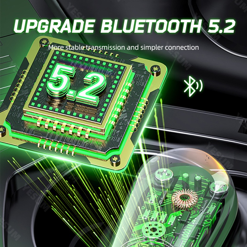 ⚡YZ Apro366 High Value TWS Gaming Earbuds Bluetooth Earphone Low Delay