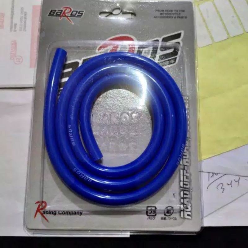 Filter Saringan Bensin Kaca Universal Semua Motor Warna Merah Gold Silver Biru Hitam