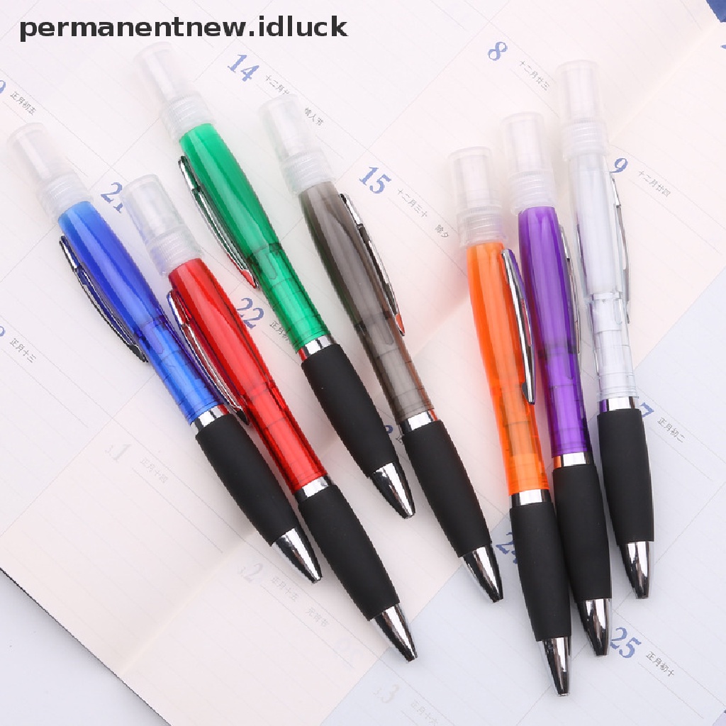 (luckypermanentnew) Pulpen Disinfektan Mini Portable Bahan Plastik Untuk Travel