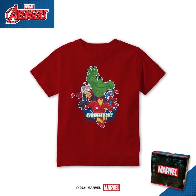 KAOS ANAK AVENGERS ASSEMBLE MARVEL ORIGINAL
