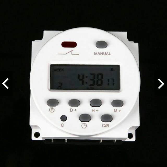 DC 12V digital timer programmable switch on off