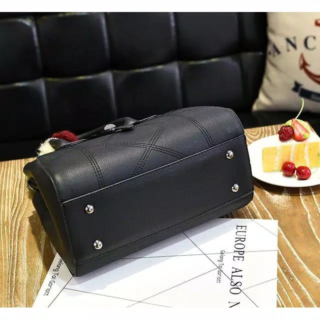 [COD] LB - Tas fashion import wanita cantik terbaru free gantungan / 027 / 384