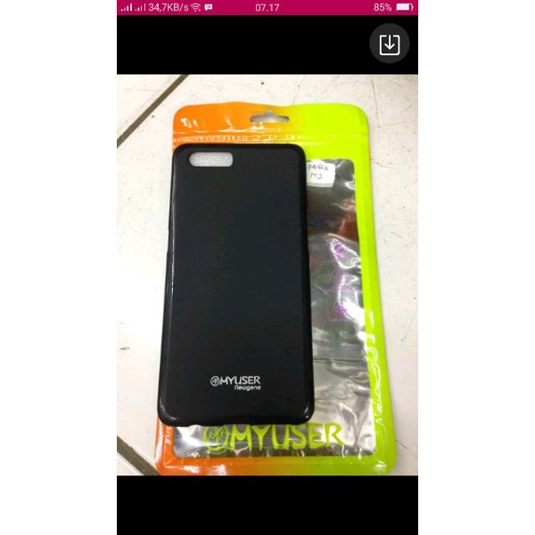DIJUAL Newgene Jelly Case ZTE Nubia M2 Hitam silikon Jelly