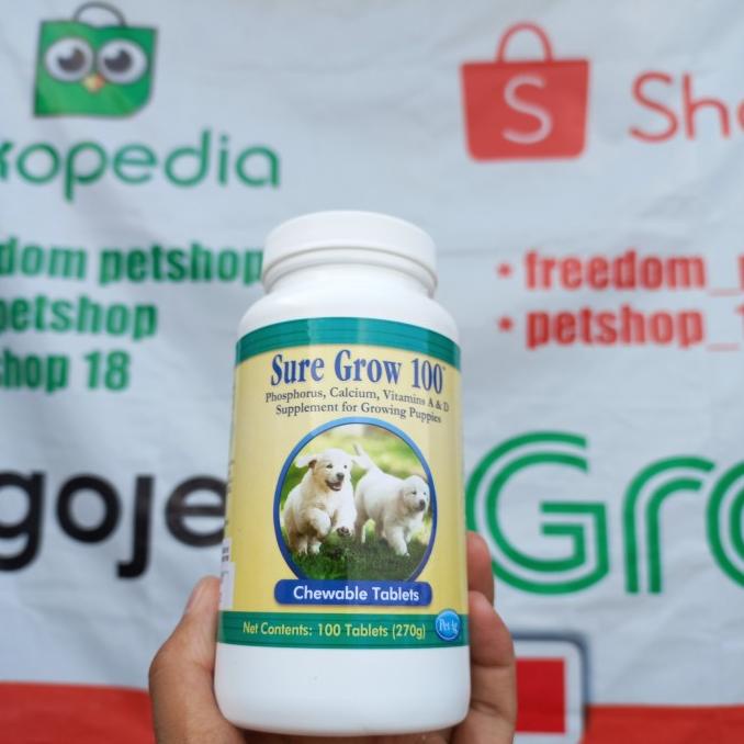 SureGrow Sure Grow 100tabs Calcium Anjing