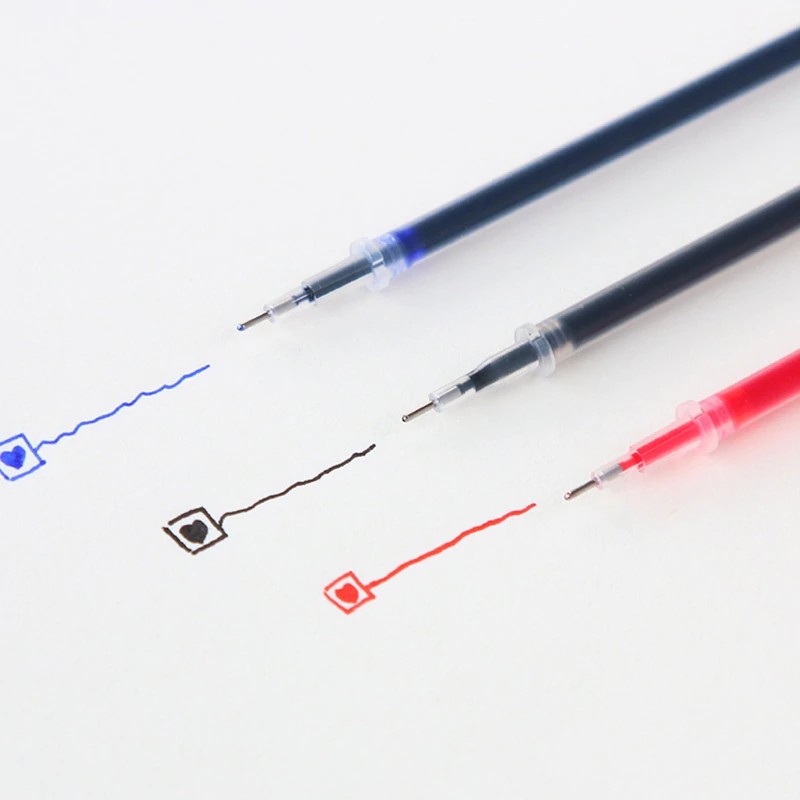 

Ongkir Gratis ya 0.38mm 10pcs/lot Pen Refill Office Signature Rods For Handles 0.5mm Red Blue