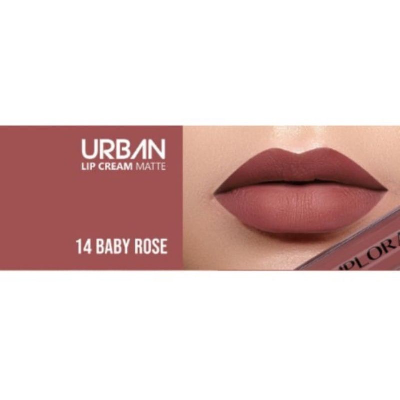 (BPOM) Implora Urban Lip Cream Matte Lipcream Lipstik Lipstick Original