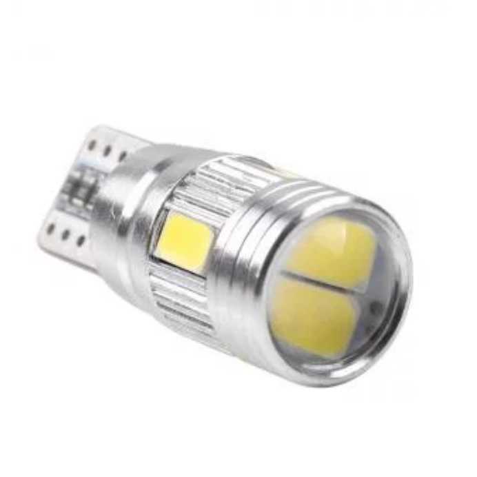 (100% BARANG ORI) Lampu Mobil Headlight LED T10 W5W SMD 5630 2 PCS