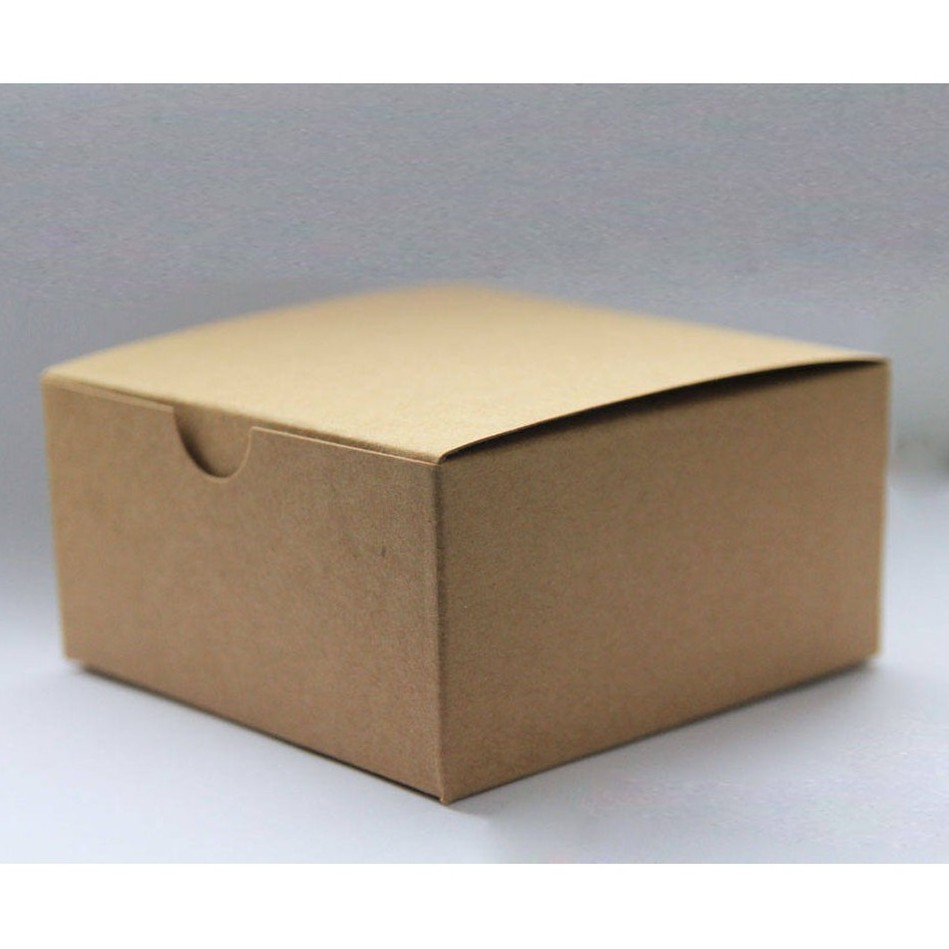 

Kardus Packing Kecil Diecut 15x15x5 cm Dus Packing Kecil Kraft Mni Box Packaging Kue Kado Roti Polos