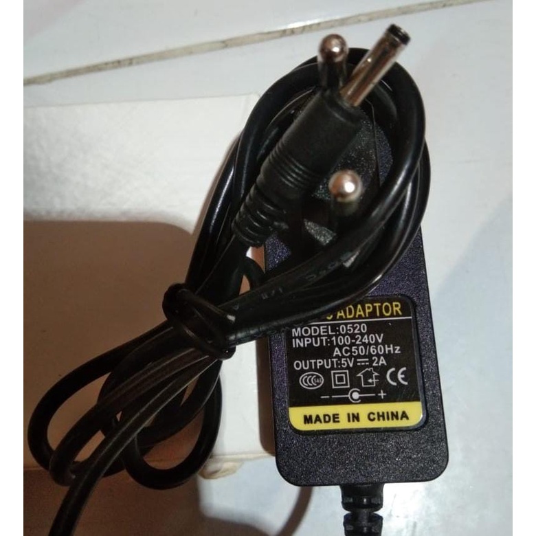 Adaptor 5V 2A jeck kecil bisa buat camera ip cam mesin edc brilink