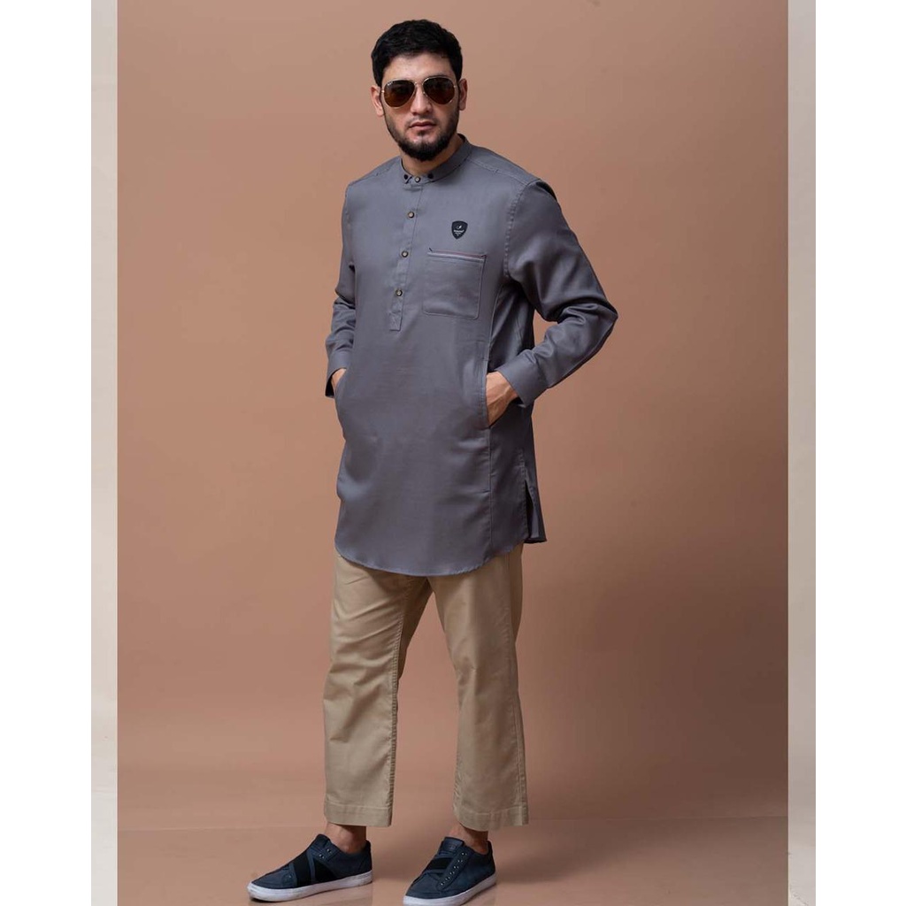Koku Stitch SAMASE | Koko Lengan Panjang | Kurta Polos