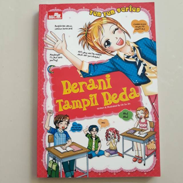 Buku komik TENTEN SERIES "Berani Tampil Beda"