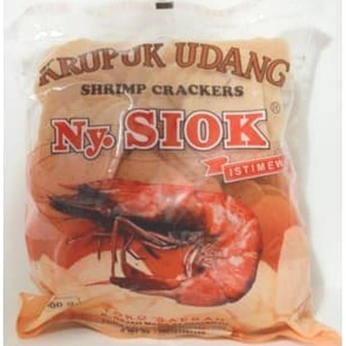 

krupuk udang ny.siok oval 500gr