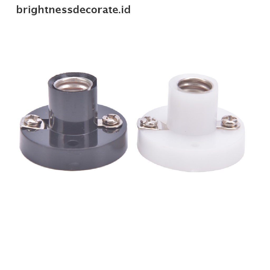 [birth] E10 Screw Holder DIY Flat Lamp Bases Physics Electric Beads Testing Parts [ID]