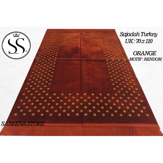 COD Sajadah Polos Motif Minimalis Turkey Turkiye Bay Sabeena.Store