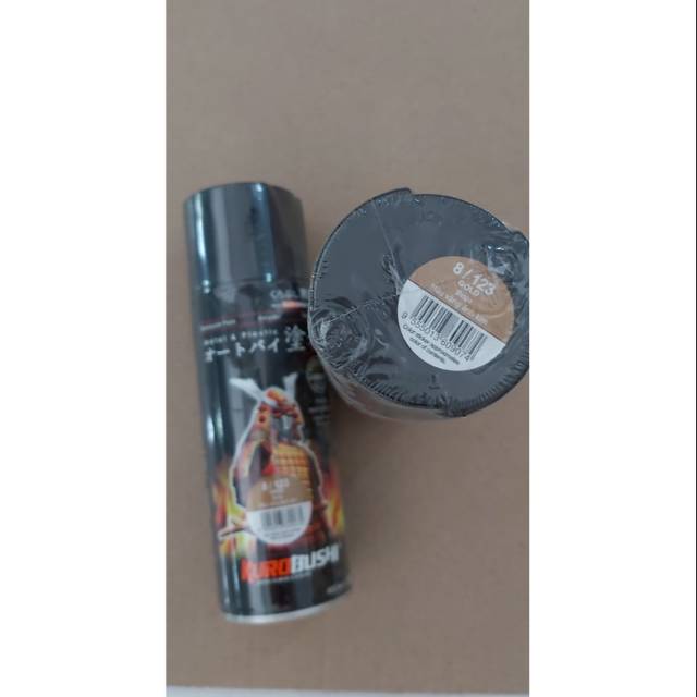 (FreeOngkir) SAMURAI PAINT / CAT SEMPROT SAMURAI GOLD / KUNING EMAS 123. 400 ML SEPEDA Terlaris