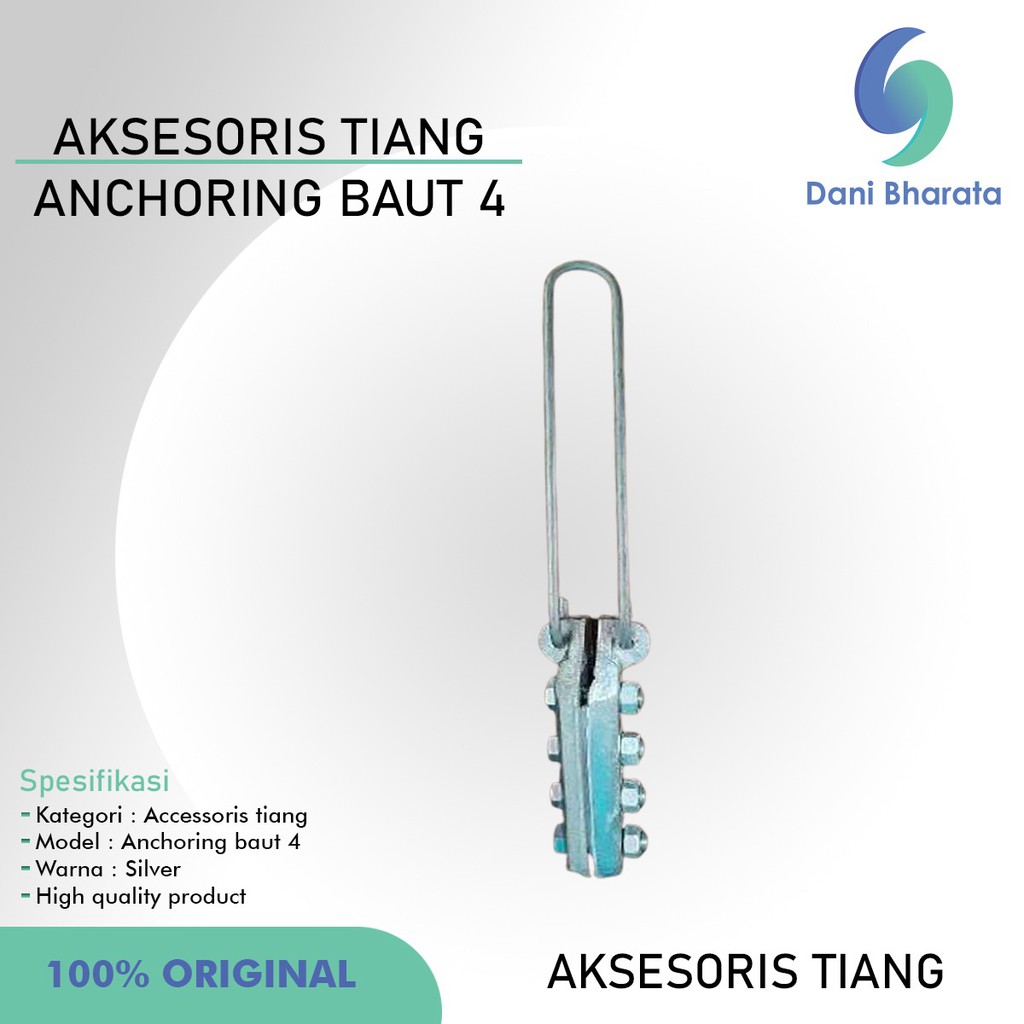 Ancoring Baut 4 Suspension Clamp Tiang